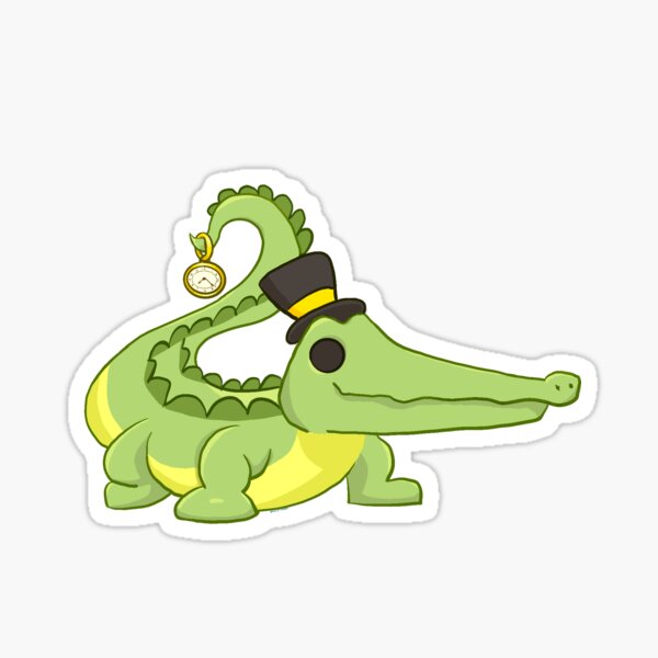 "Tick tock croc" Sticker for Sale by BOLD-Stickers | Redbubble