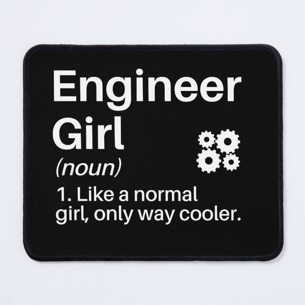 Item preview, Engineer Girl: Funny Aerospace Engineering Gift Engineer Student Women designed and sold by Adexyl.