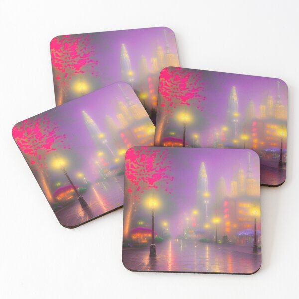 Item preview, Foggy city lights designed and sold by bradm50.