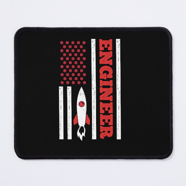 Item preview, Engineer Distressed Vintage USA Flag Rocket: Funny Aerospace Engineering Gift designed and sold by Adexyl.