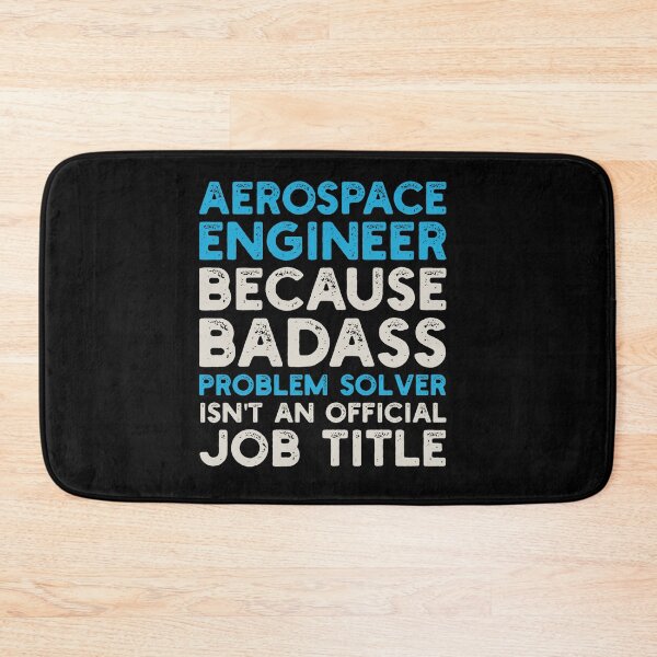 Item preview, Aerospace Engineer Because Badass Problem Solver Isn't An Official Job Title: Funny Aerospace Engineering Gift designed and sold by Adexyl.