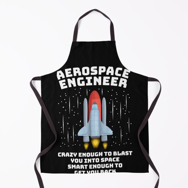 Item preview, Aerospace Engineer Crazy Enough To Blast You Into Space Smart Enough To Bring You Back: Funny Aerospace Engineering Gift designed and sold by Adexyl.