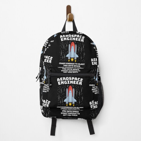 Item preview, Aerospace Engineer Crazy Enough To Blast You Into Space Smart Enough To Bring You Back: Funny Aerospace Engineering Gift designed and sold by Adexyl.