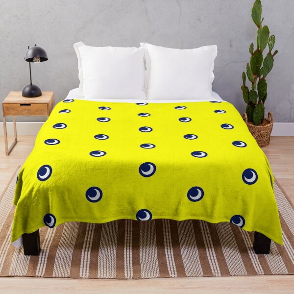Item preview, South Carolina Crescent Blue polka dot on Yellow designed and sold by Blade1776-RB.