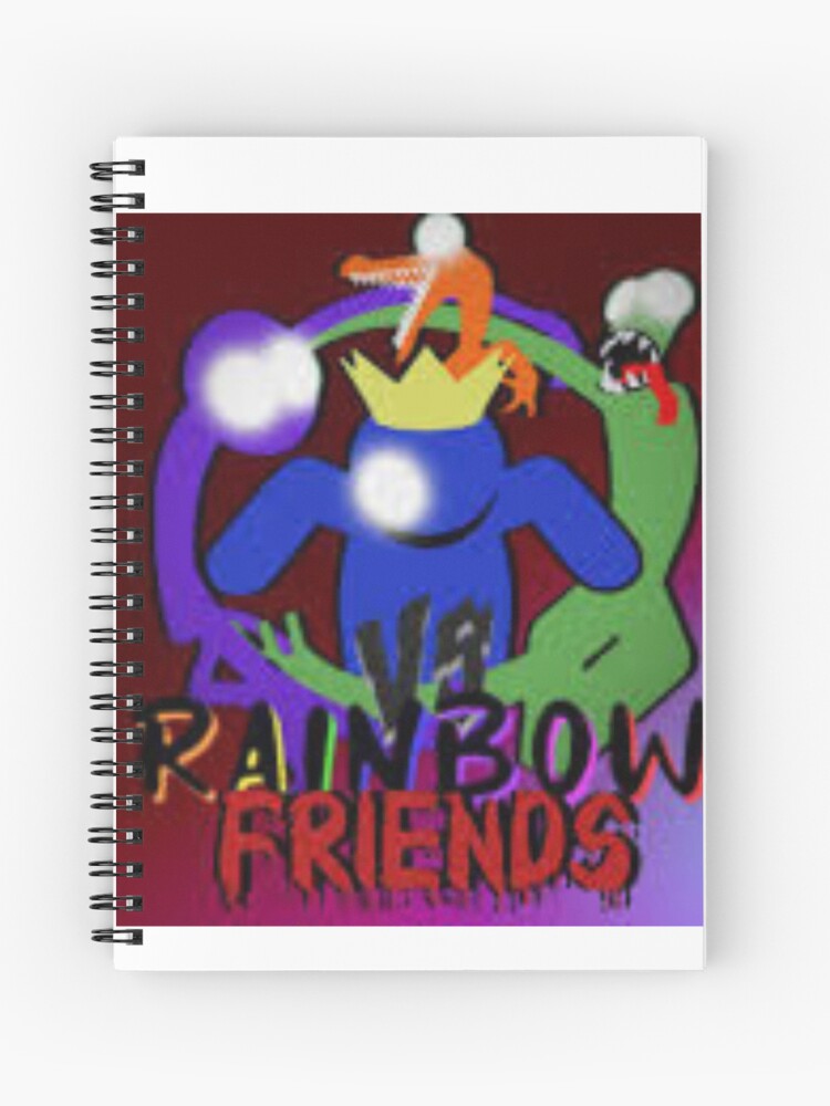 rainbow friends game Spiral Notebook Kids T-Shirt for Sale by