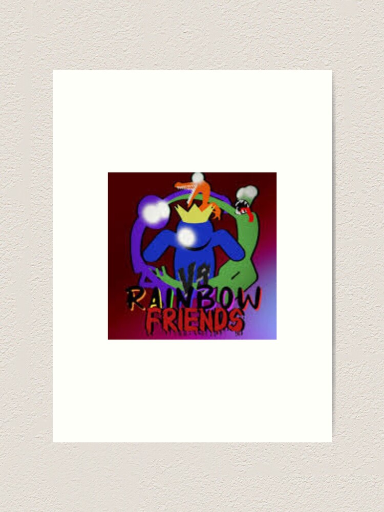 rainbow friends game Poster for Sale by lara-kli