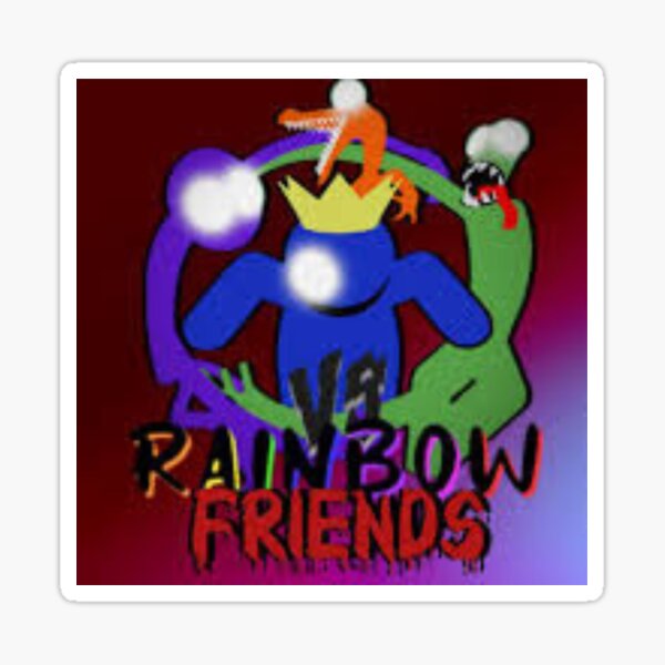 Dibujos de Amigos del Arcoiris (Rainbow Friends) para Colorear