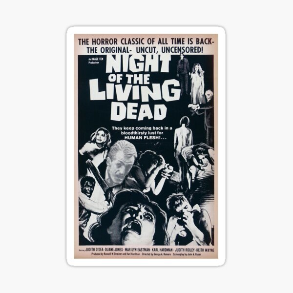 Artikel-Vorschau von Geschenke für Liebhaber der Toten Nacht der lebenden Toten Retro Vintage, designt und verkauft von Carltonrandall7.