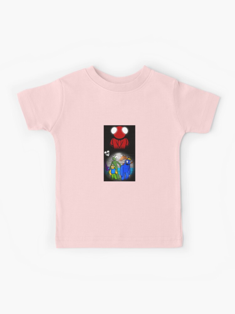 Camisa Rainbow Friends Red Desenho Jogo Game Preta