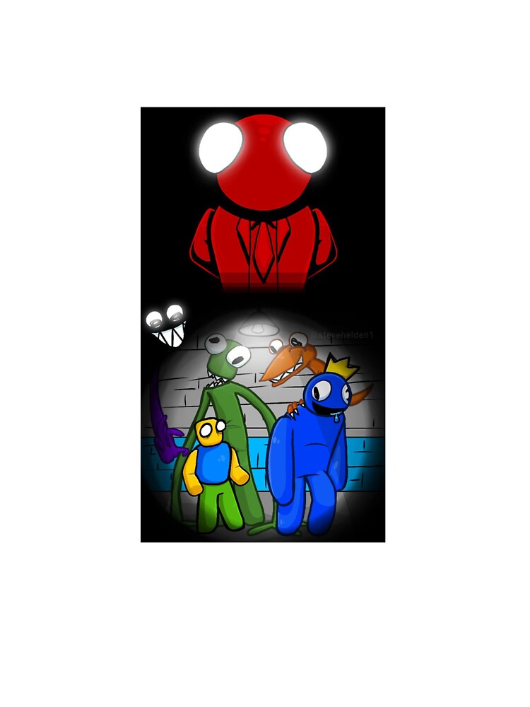 Blue + Green + Red = ??? - Rainbow Friends 