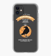 Karasuno Crest (light) iPhone Case