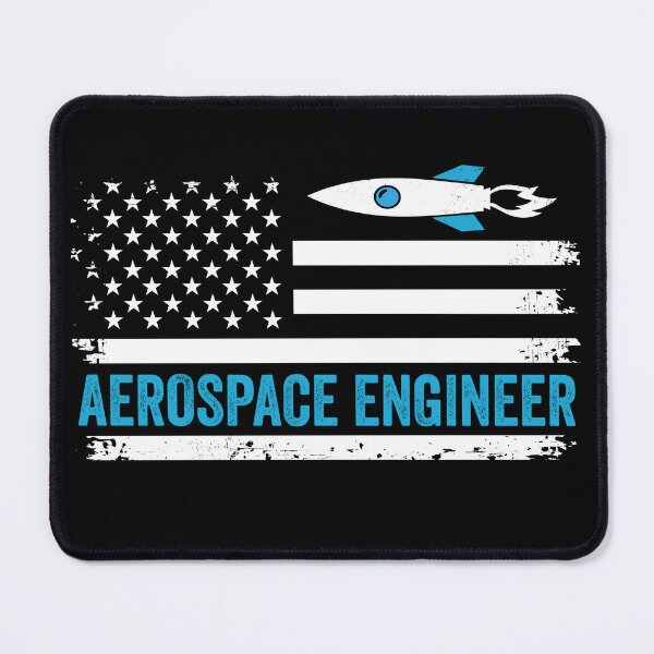 Item preview, Aerospace Engineer Distressed Vintage USA Flag Rocket: Funny Aerospace Engineering Gift designed and sold by Adexyl.