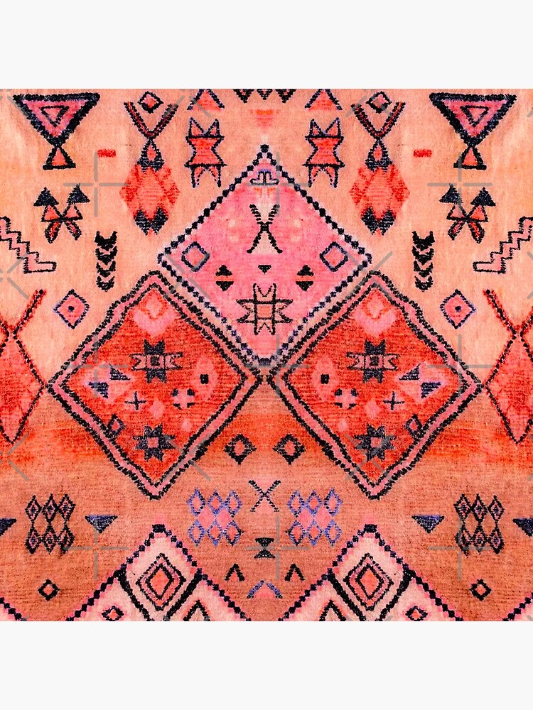 Boho Farmhouse Stylish Oriental Traditional Moroccan Style Artwork by Arteresting
