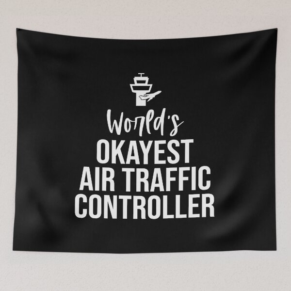 Item preview, World's Okayest Air Traffic Controller: ATC Funny Air Traffic Control Gift designed and sold by Adexyl.