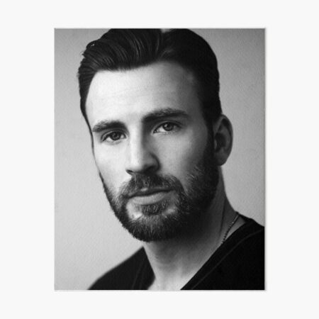 Chris evans fresh face Art Board Print
