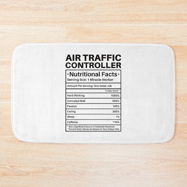 Item preview, Air Traffic Controller Nutritional Facts: ATC Funny Air Traffic Control Gift designed and sold by Adexyl.