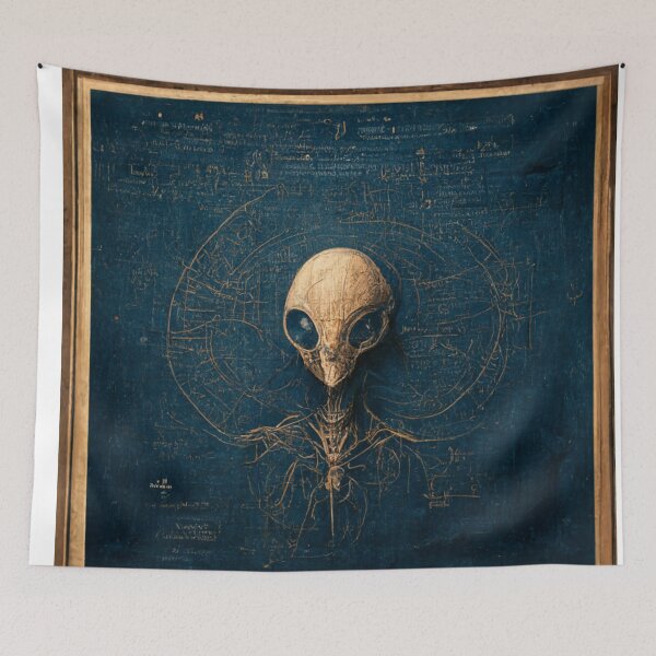 Item preview, Alien_2 de Da Vinci designed and sold by UniqeDesign.