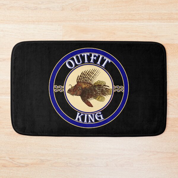 Item preview, 'Outfit King' Old Book Lionfish Graphic - Funny Quotes Designs for T-shirts, stickers and other accessories. designed and sold by Ridiculam Toga.