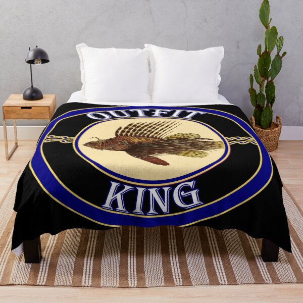 Item preview, 'Outfit King' Old Book Lionfish Graphic - Funny Quotes Designs for T-shirts, stickers and other accessories. designed and sold by Ridiculam Toga.