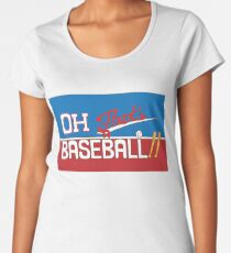 Oh! That's a Baseball!! JJBA Jojo's Bizarre Adventure Women's Premium T-Shirt