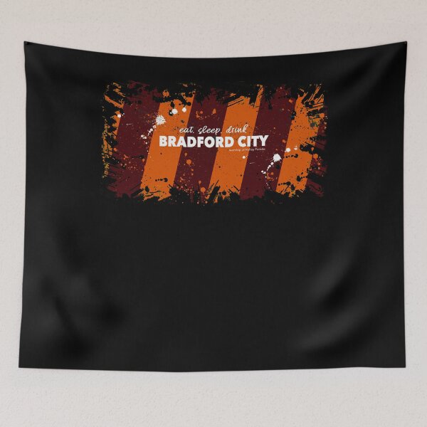 Item preview, Bradford City Splash Design - The Bantams - Bradford City Fan Facebook Page  designed and sold by PaulaSwann1.