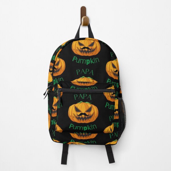 Item preview, Papa Pumpkin (in black) - Funny Halloween Pumpkin Head designed and sold by CosmicStory.