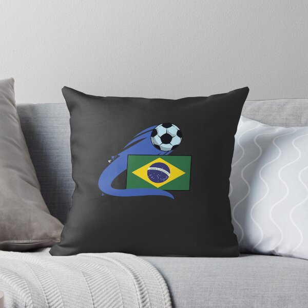 Item preview, Brazil Flag And Soccer Icon  designed and sold by PaulaSwann1.