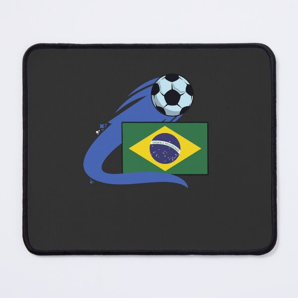 Item preview, Brazil Flag And Soccer Icon  designed and sold by PaulaSwann1.