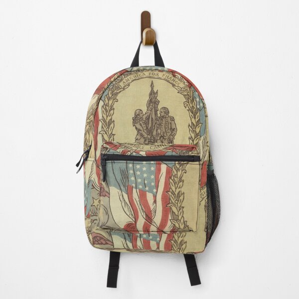 Item preview, A Time-Worn Symbol: Vintage Statue of Liberty Embracing Transatlantic Unity designed and sold by HistoryDesigns.