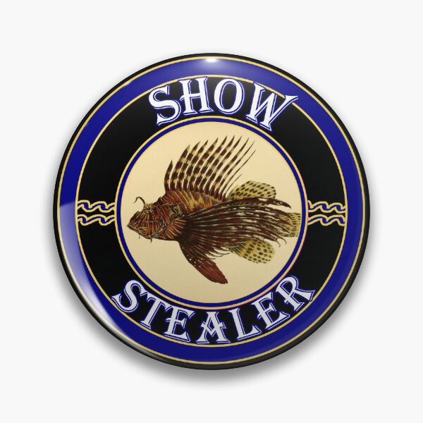 Item preview, 'Show Stealer' Old Book Lionfish Graphic - Funny Quotes Designs for T-shirts, stickers and other accessories. designed and sold by Ridiculam Toga.
