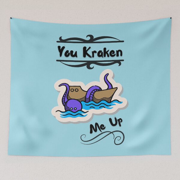 Item preview, You Kraken Me Up (2) designed and sold by MadTeaDesign.