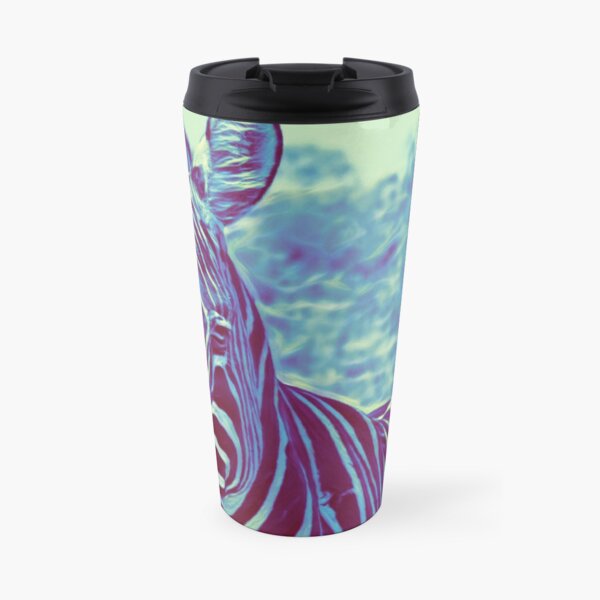 Pilanesberg Nature Reserve, South Africa - Zebra Fractal Travel Mug