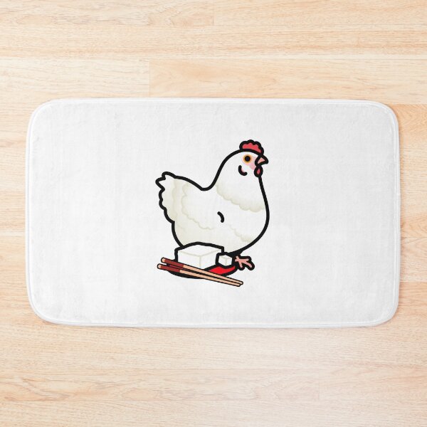 Item preview, Custom Chubby White Tofu Chicken designed and sold by birdhism.