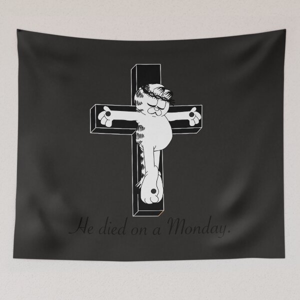 Item preview, He died on a Monday  designed and sold by AbdieJere.