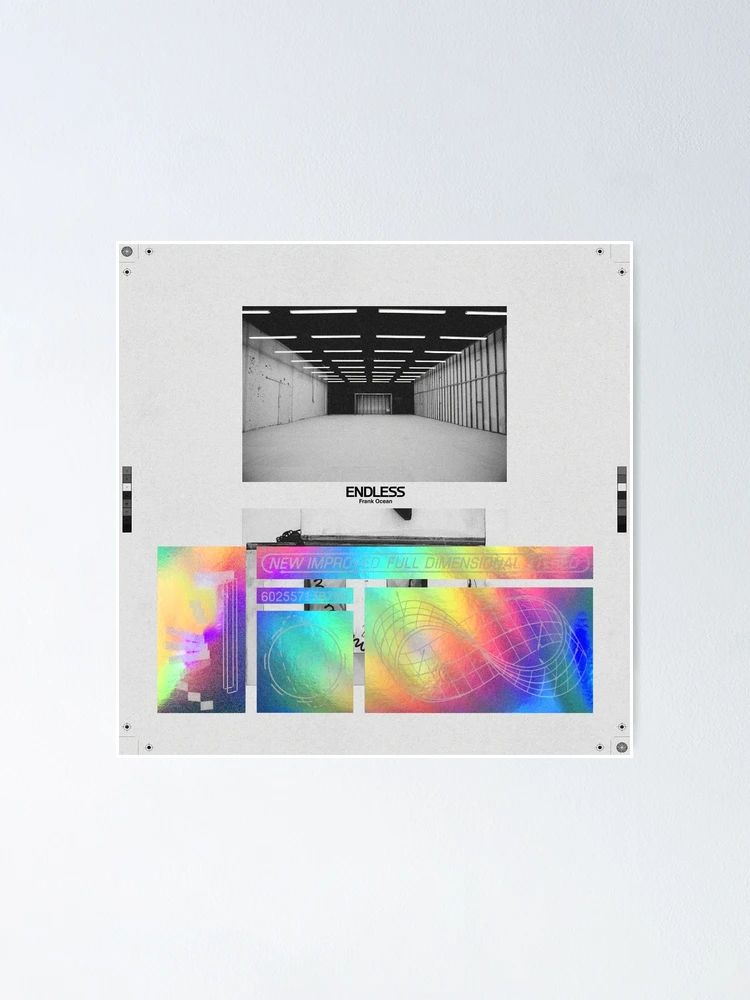 ミュージシャン Frank Ocean ENDLESS DOUBLE SIDED POSTER2