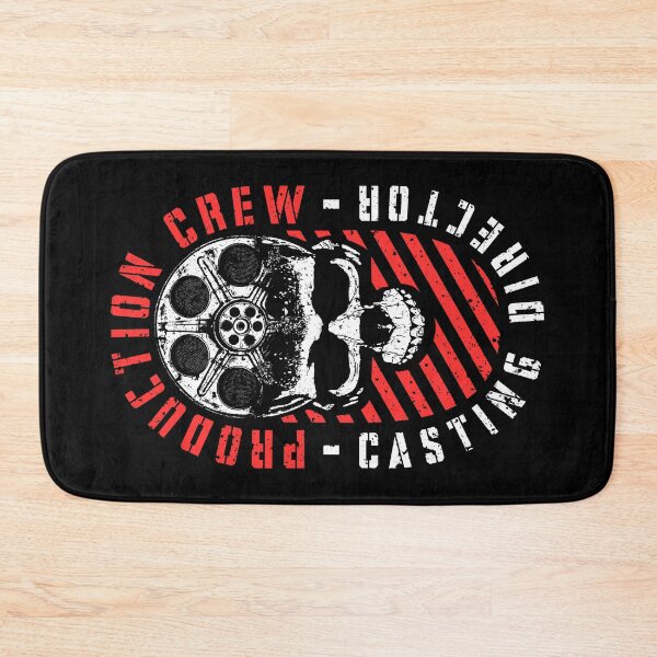 Item preview, Production Crew Casting Director Movie Film Halloween Skull designed and sold by GrandeDuc.