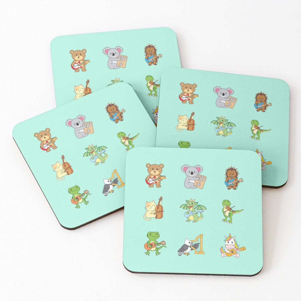 Item preview, Coasters (Set of 4) designed and sold by orangerein.