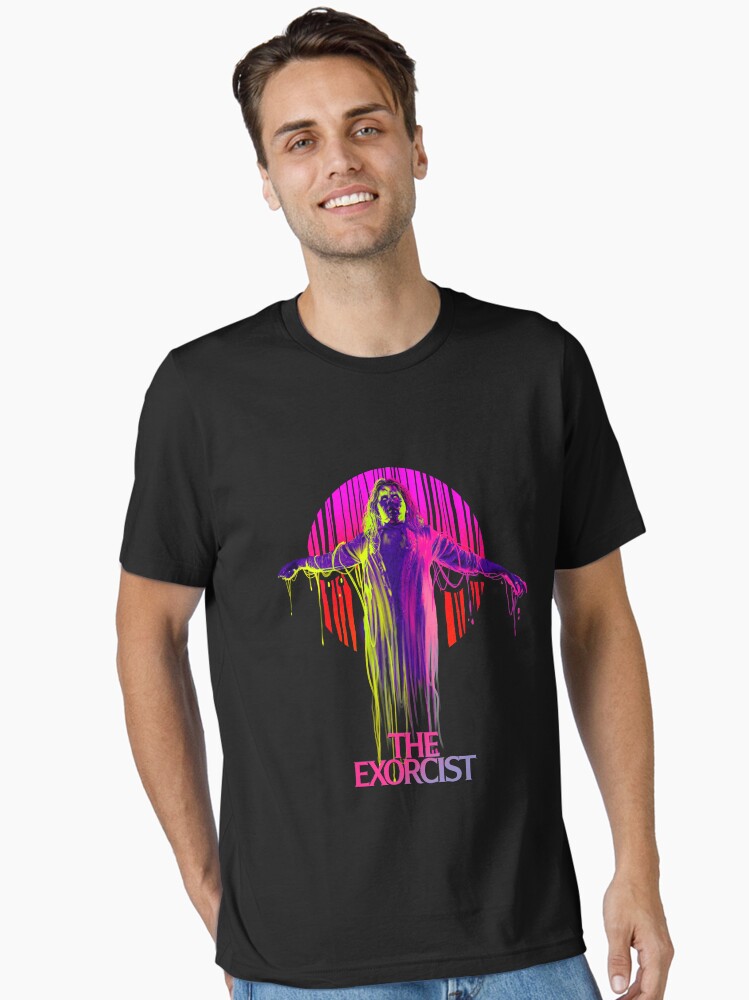 Thumbnail 1 of 7, Essential T-Shirt, The Exorcist Neon designed and sold by Gerkyart.