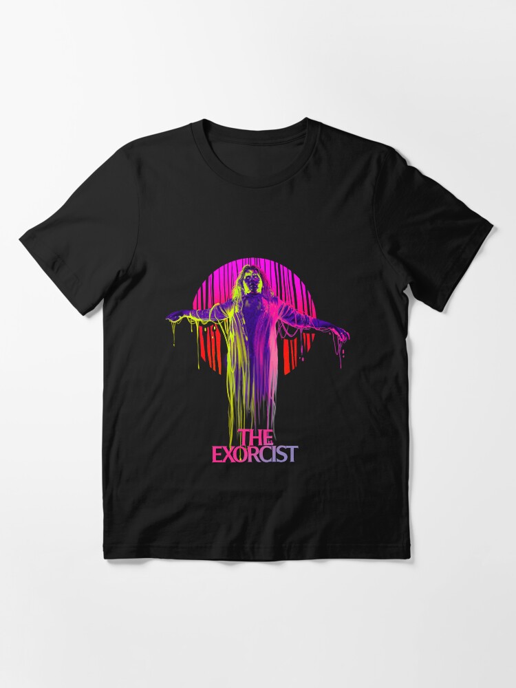 Thumbnail 3 of 7, Essential T-Shirt, The Exorcist Neon designed and sold by Gerkyart.