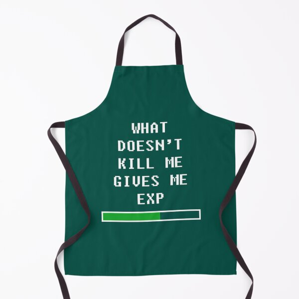 Item preview, What doesn_t kill me, gives me exp (white)   designed and sold by KelseyJocelyn.