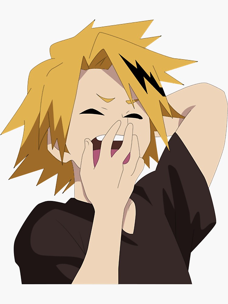 Denki Kaminari Sticker For Sale By Cuteesshop Redbubble