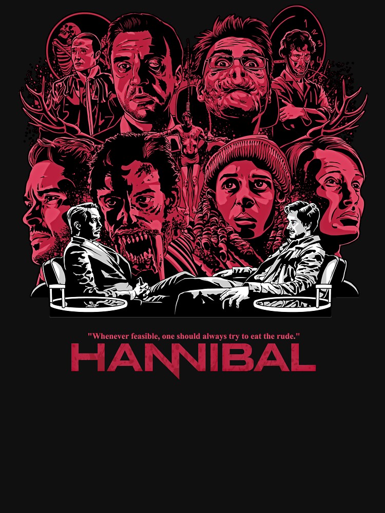 hannibal eat the rude shirt