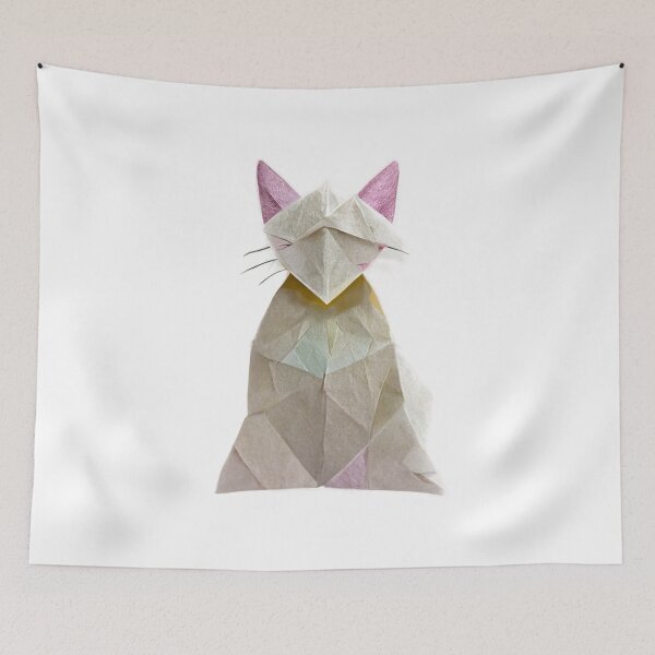 Artikelvorschau, Origami-Katze_3 entworfen und verkauft von UniqeDesign.