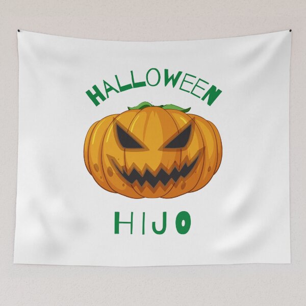 Item preview, Halloween Hijo - Funny Halloween Pumpkin Head designed and sold by CosmicStory.