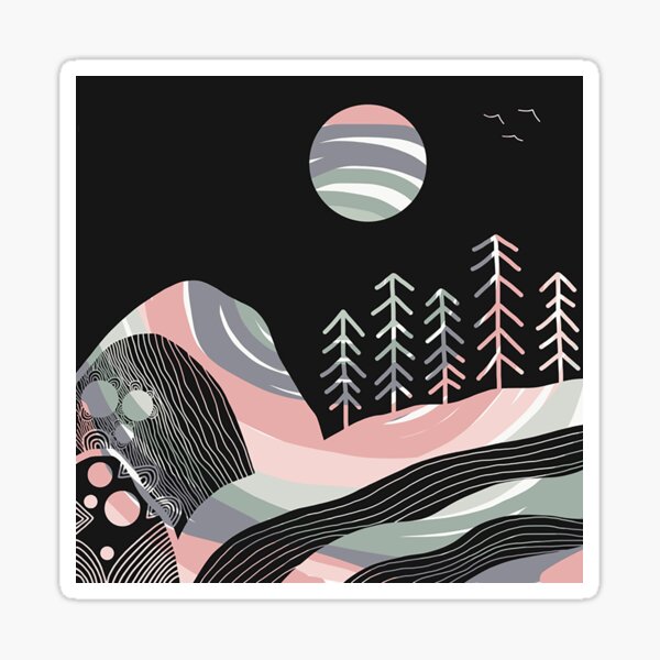 Dream Night 2 Sticker