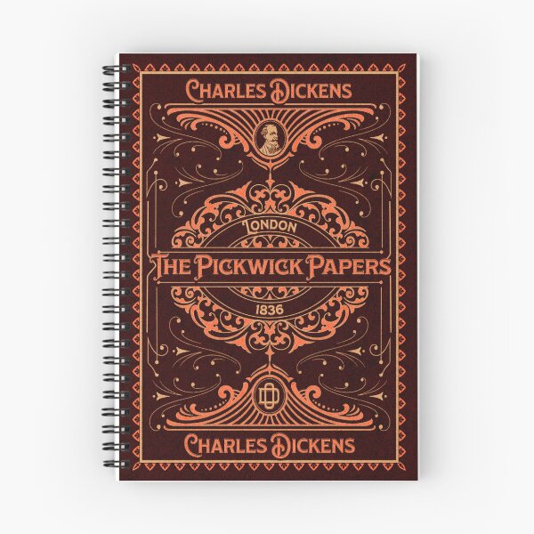 Item preview, Pickwick Papers - Charles Dickens Book Cover Art  designed and sold by Suyogsonar25.
