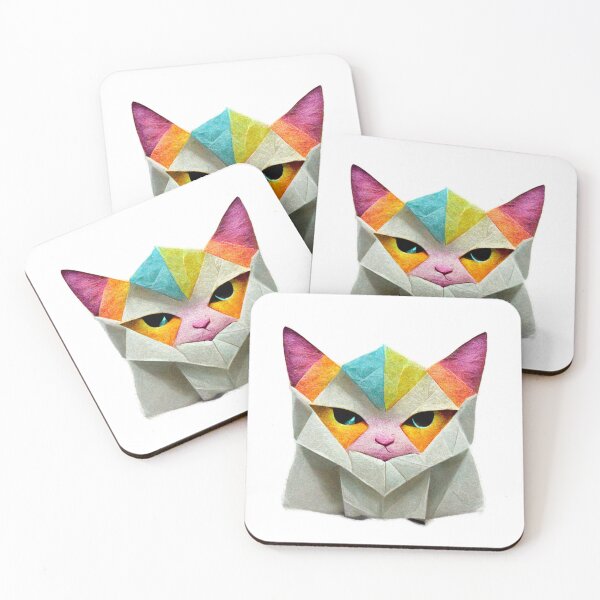 Artikelvorschau, Origami-Katze_4 entworfen und verkauft von UniqeDesign.