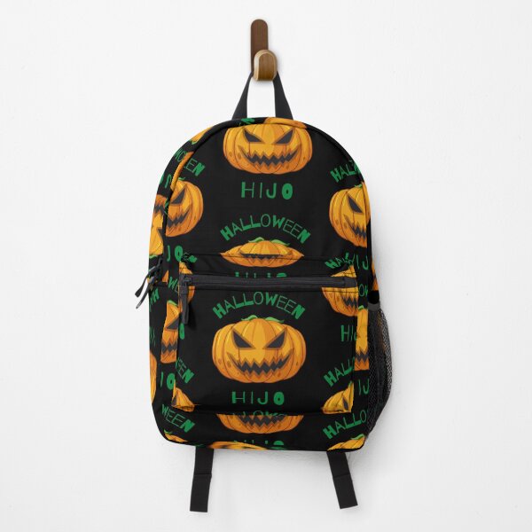 Item preview, Halloween Hijo (in black) - Funny Halloween Pumpkin Head designed and sold by CosmicStory.