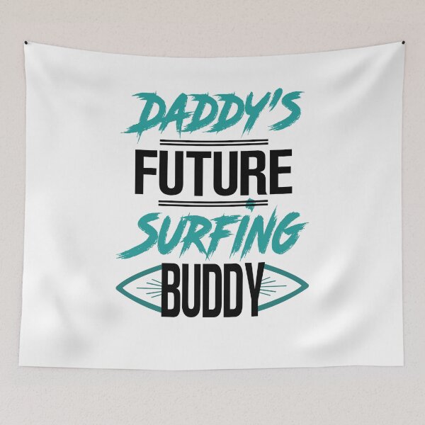 Item preview, Daddy's Future Surfing Buddy. Father's Day Gift. designed and sold by KsuAnn.