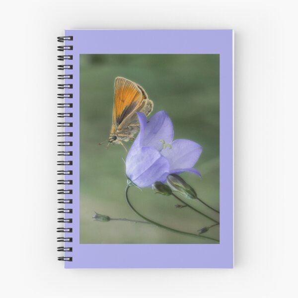 Item preview, Butterfly On Purple Harebell designed and sold by jaks.
